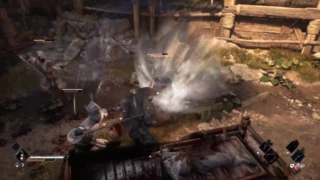 《影之刃零》新实机演示 双拳双脚可敌四手！