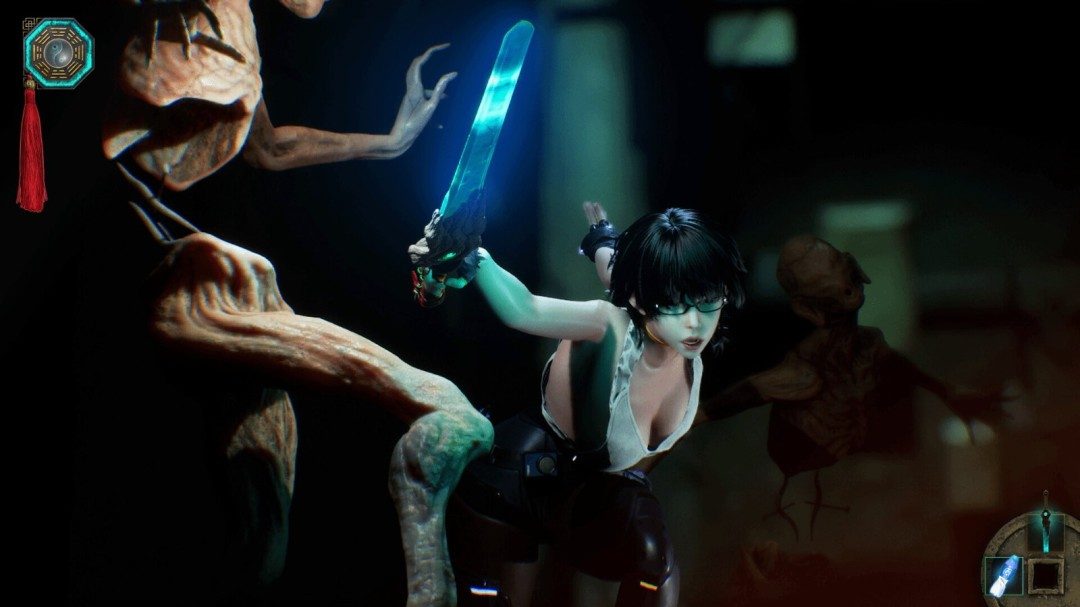 动作游戏《孽债未清》上线Steam 美女拿武器砍杀